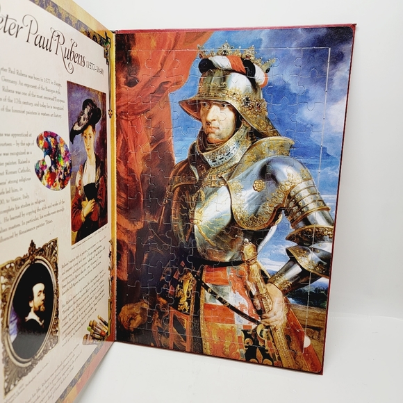 The Great Masters 4 96-Piece Jigsaw Puzzles Book by The Five Mile Press Pty Ltd. - Picture 5 of 9